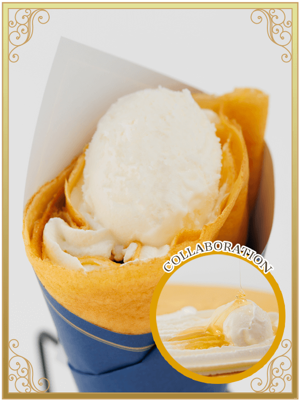 はちみつ生クリーム(レモンアイス入り)